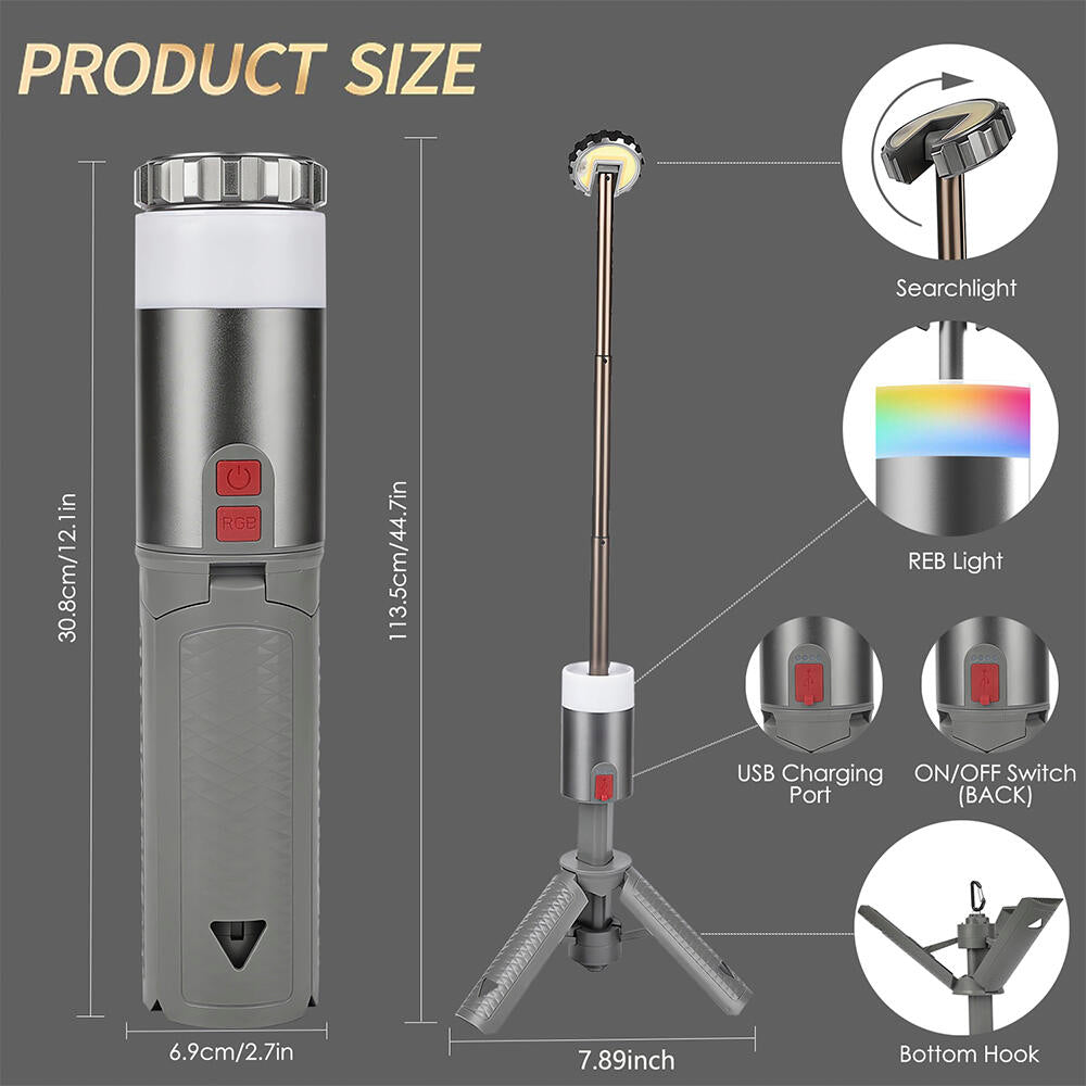 Luz Emergencia Para Fallos De Electricidad Luz Camping Recargable