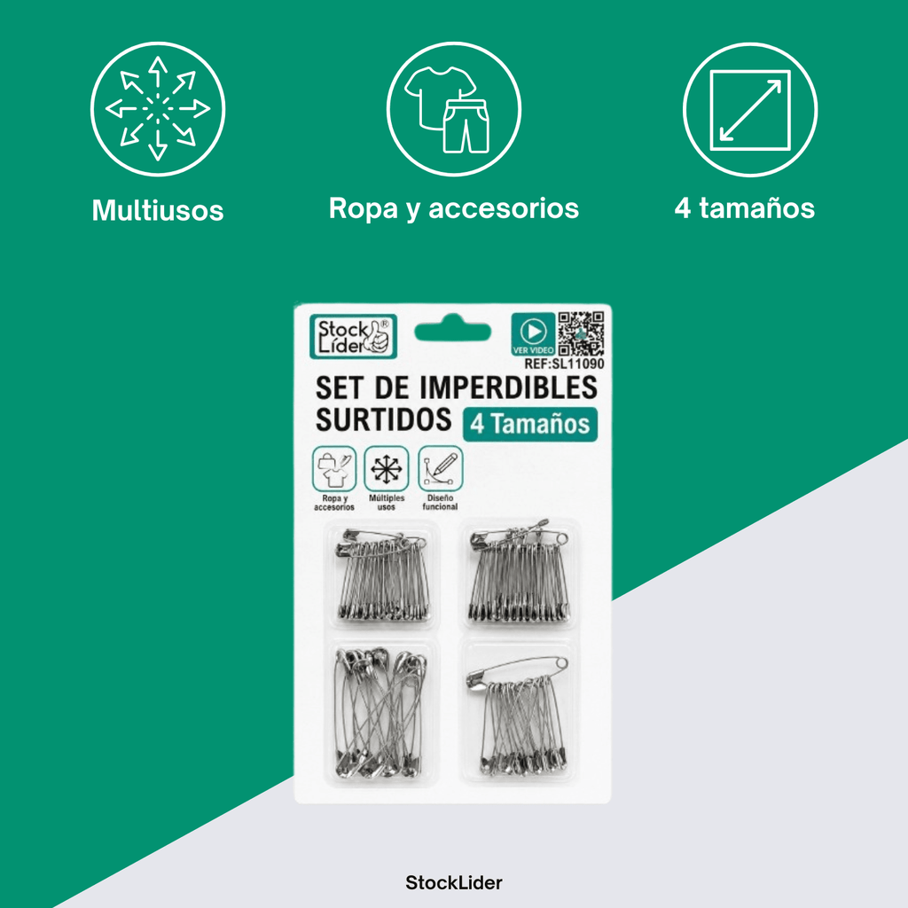 Set de Imperdibles Surtidos