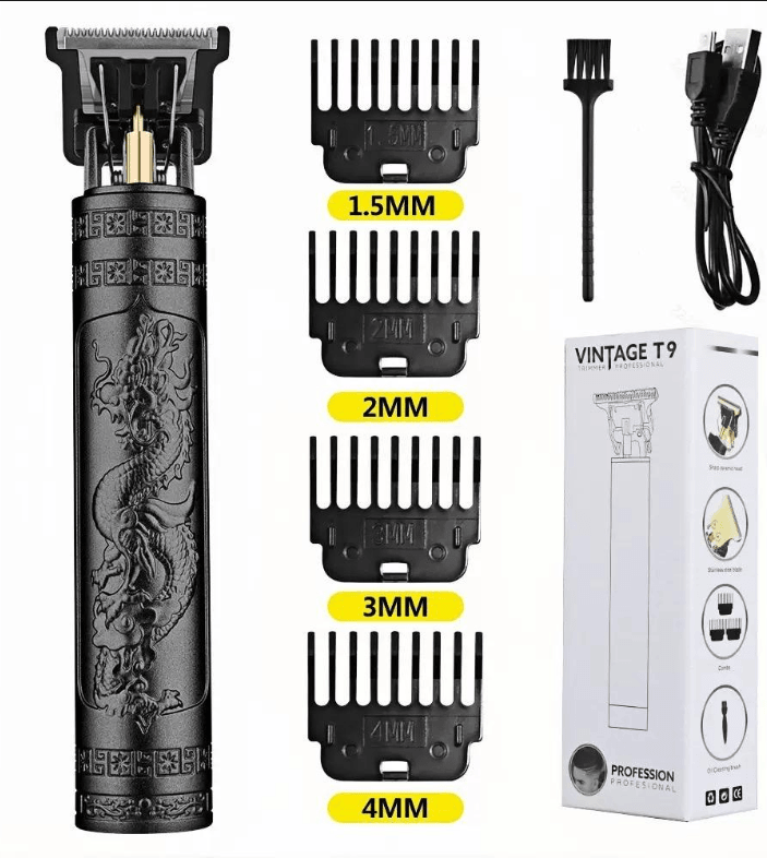 Afeitadora Eléctrica Recargable USB de Acero Inoxidable