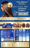 Sérum Capilar con Aceite de Ricino y Vitamina E 100ML – KISS BEAUTY Reparación y Fuerza Intensiva