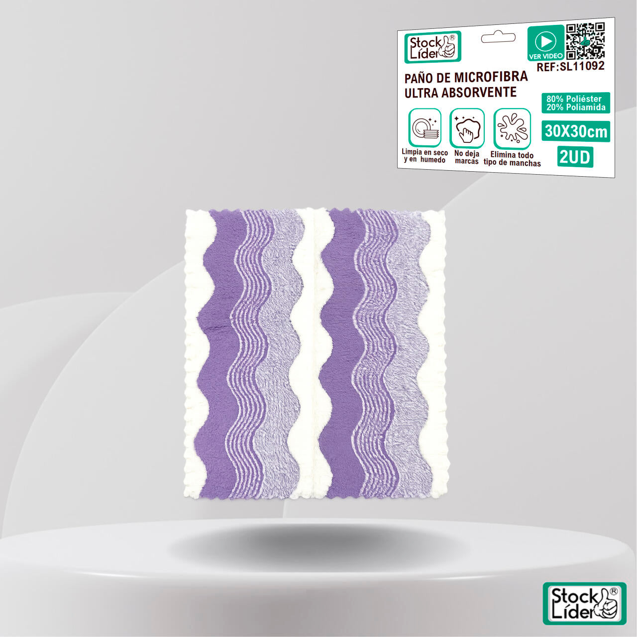 Paño de microfibra ultra absorbente