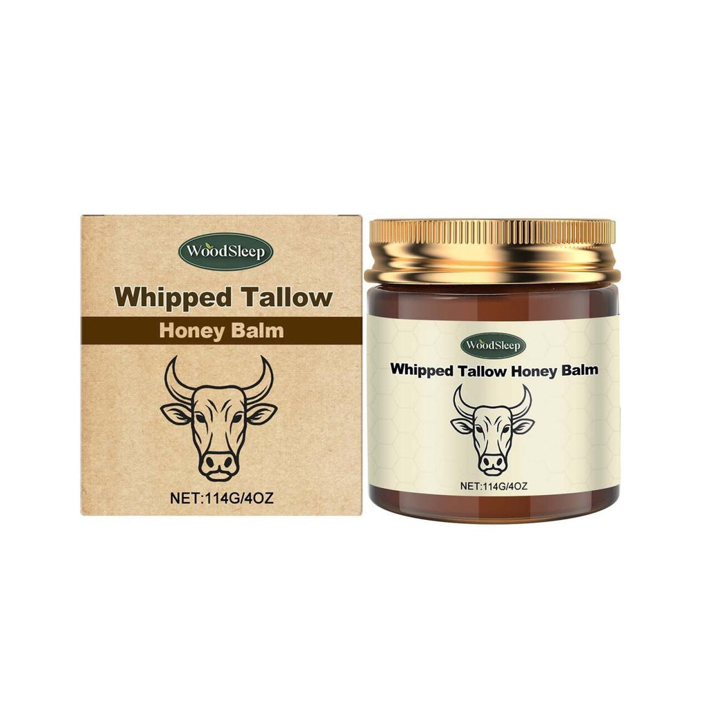 Bálsamo Corporal de Miel y Sebo Batido 114GR – WOODSLEEP Nutrición Profunda y Reparación Intensiva
