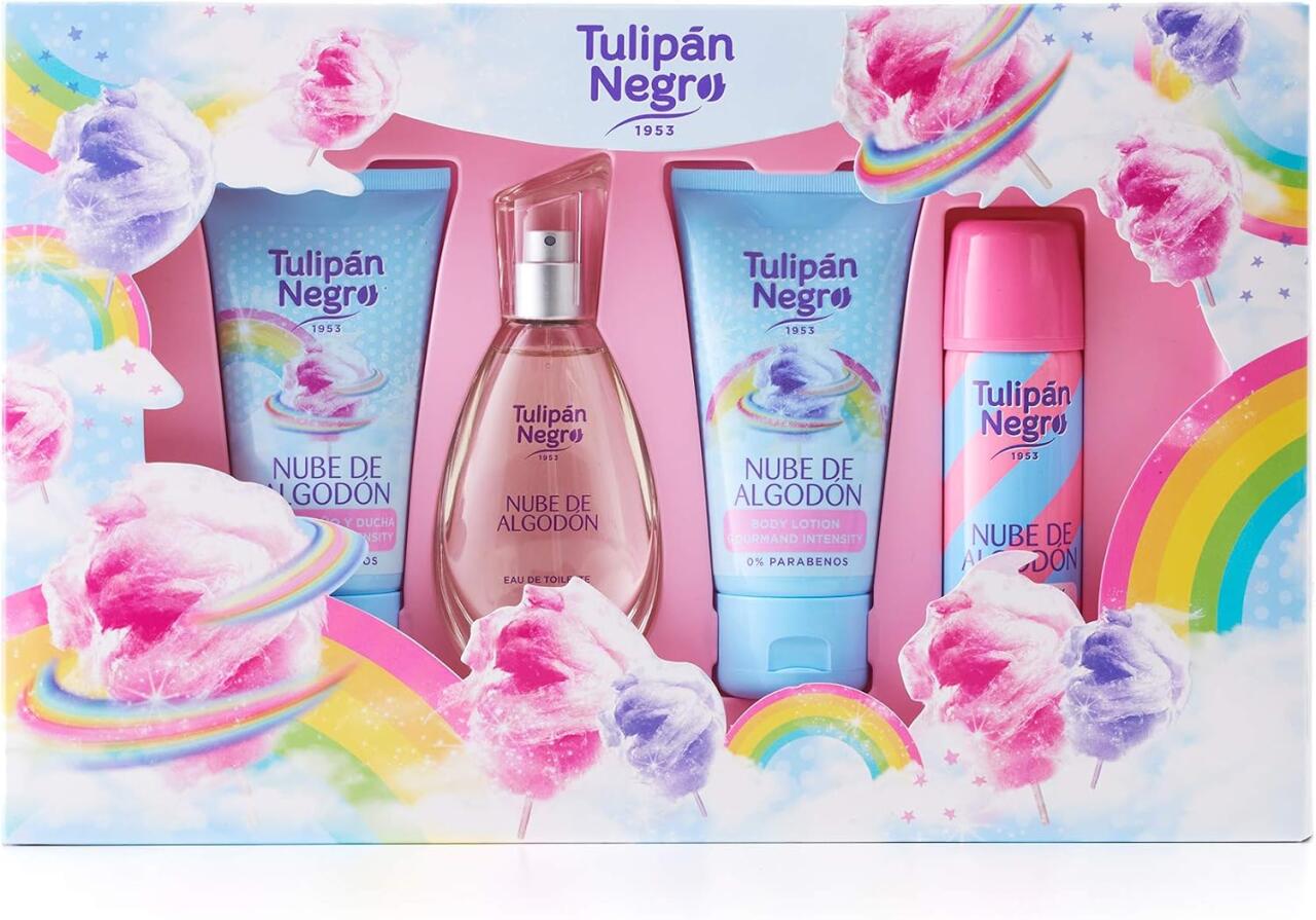 Tulipán Negro – Nube de Algodón | Estuche de Regalo Unisex