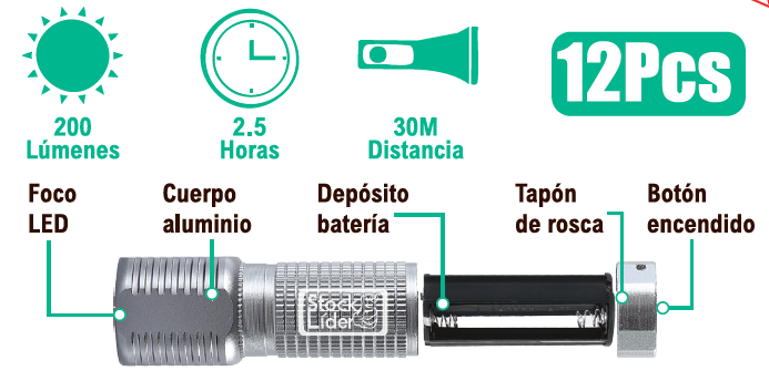 Linterna LED