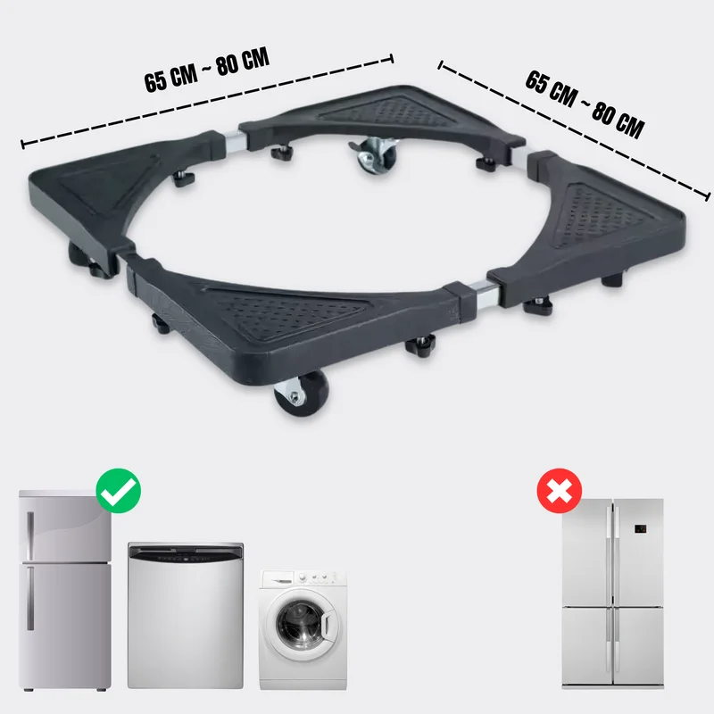 Base Móvil Ajustable para Muebles y Electrodomésticos – Solución Versátil para el Hogar