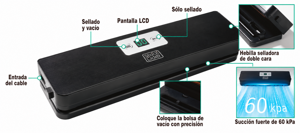 Selladora al vacío