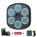 Máquina de boxeo musical con guantes de boxeo 3.0 tobillera de Compresión y Masajeador de pies de Regalo