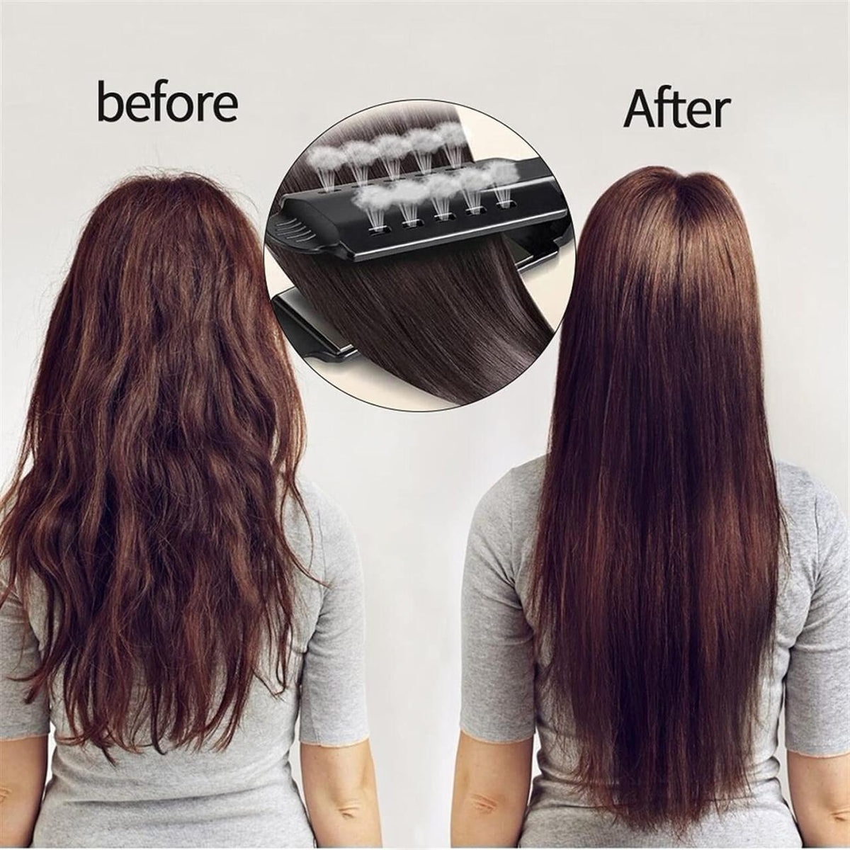 Plancha de Pelo Ancha de Pinza