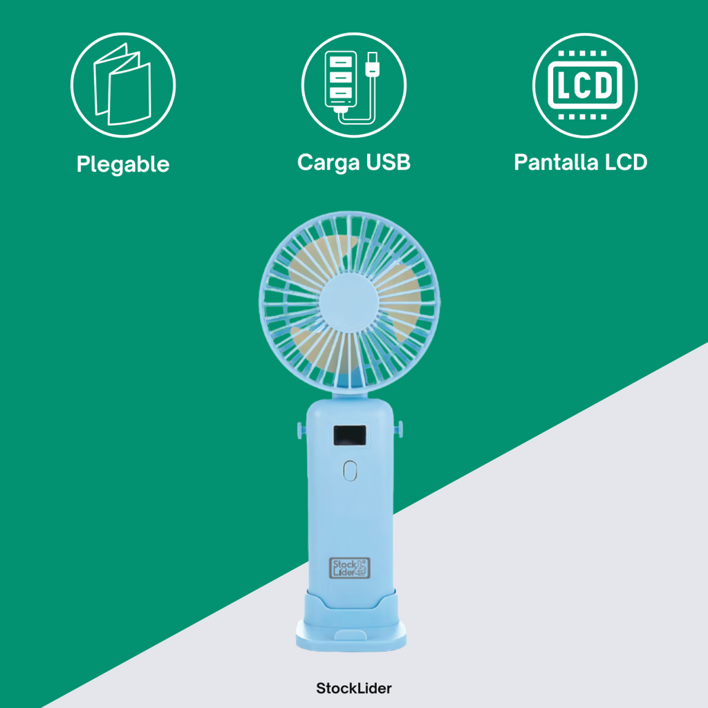 Ventilador portátil plegable
