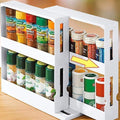 Rack de cocina multifuncional deslizable