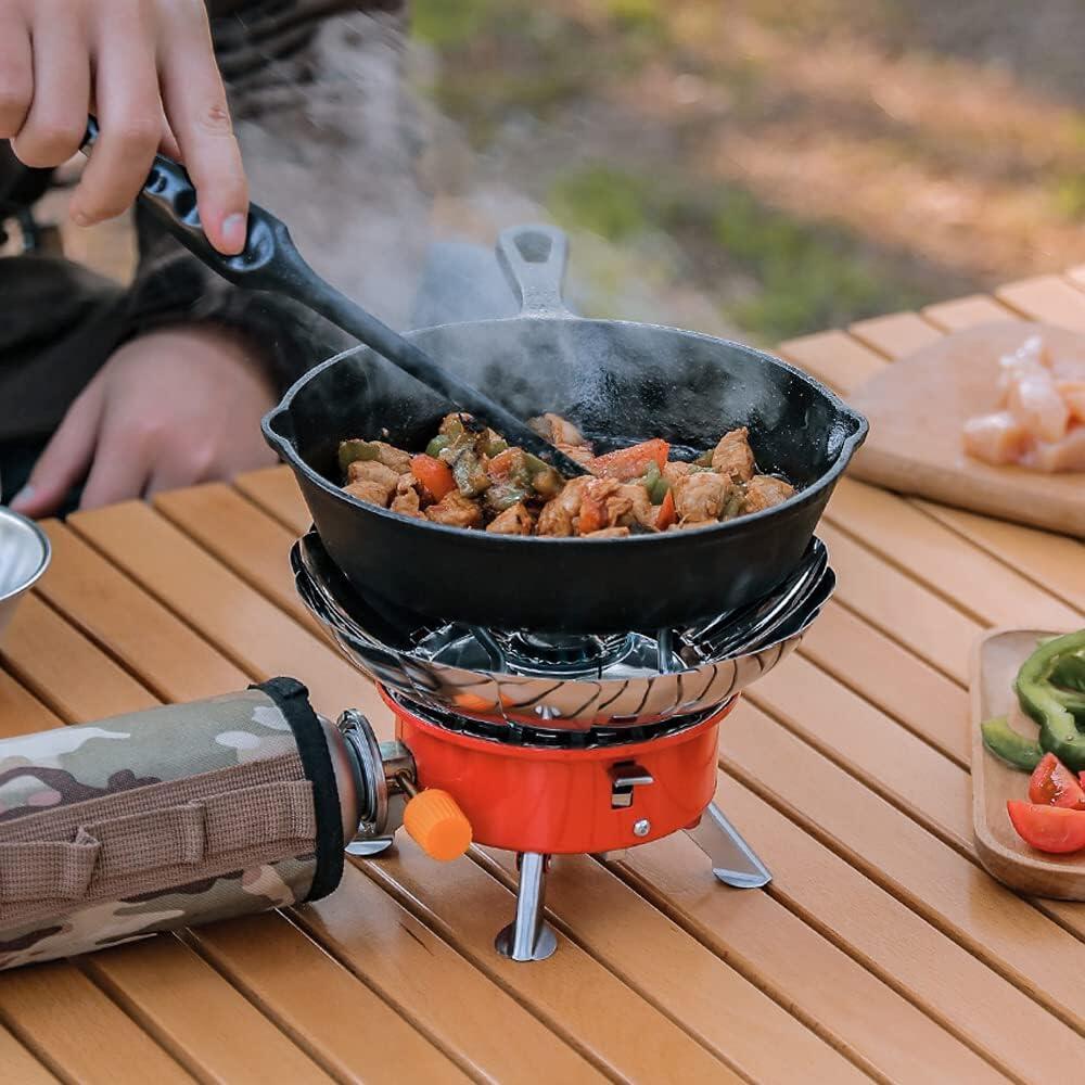 Hornillo Portátil Plegable de Gas – Cocina al Aire Libre con Comodidad y Seguridad