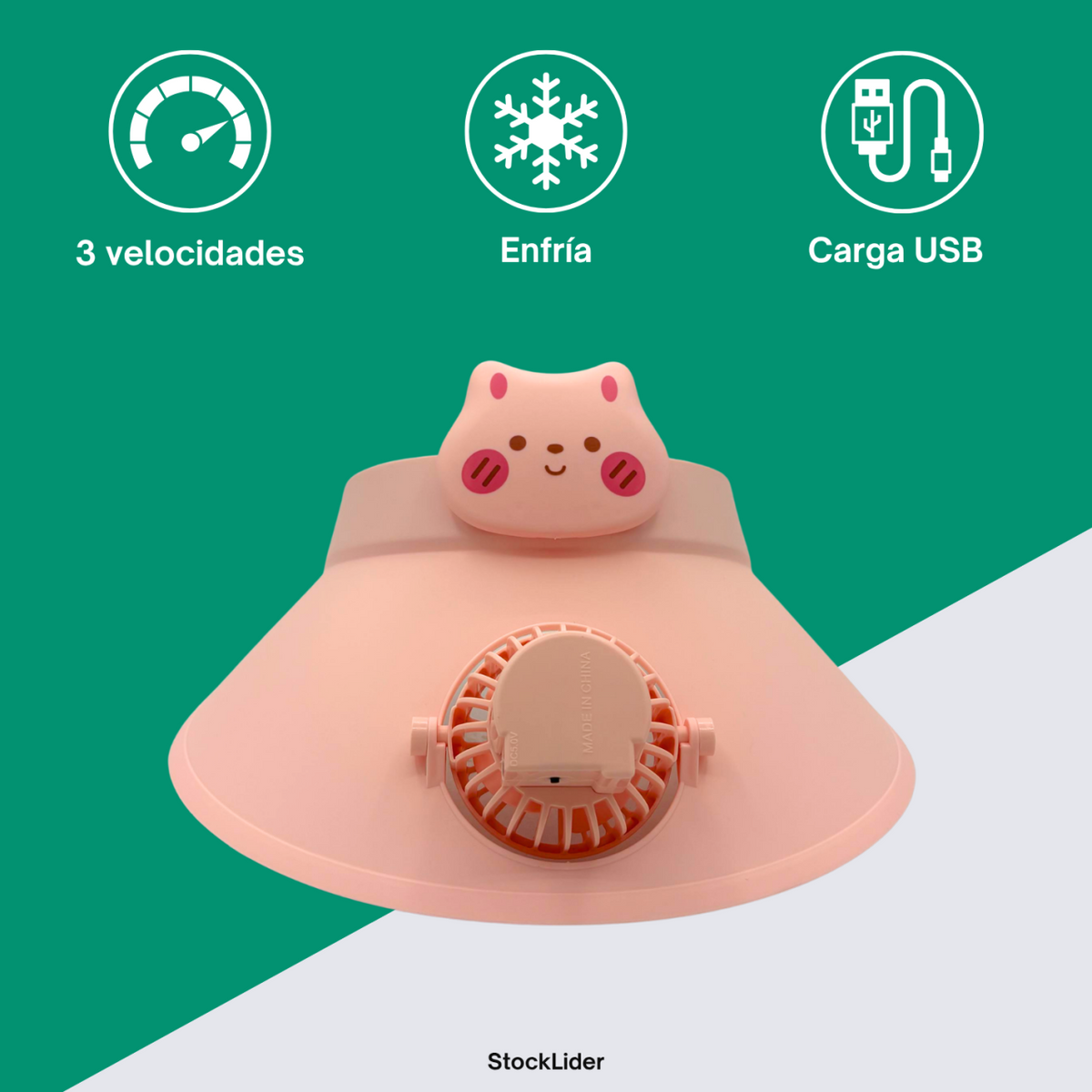 Gorra ventilador
