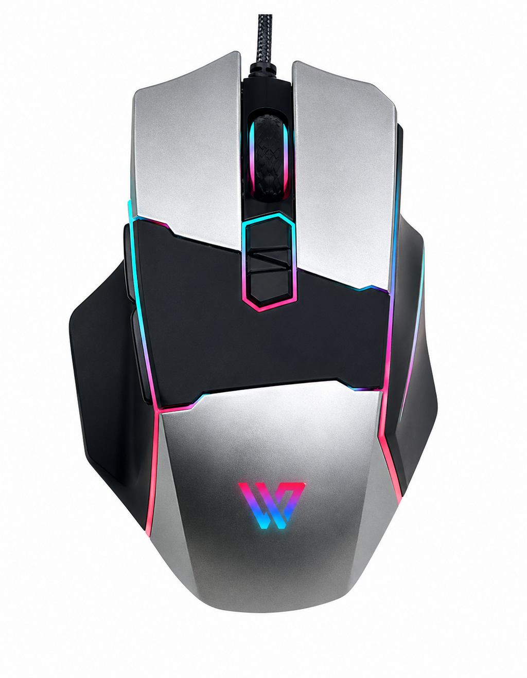 Pack Ratón Gaming RGB + Alfombrilla Antideslizante