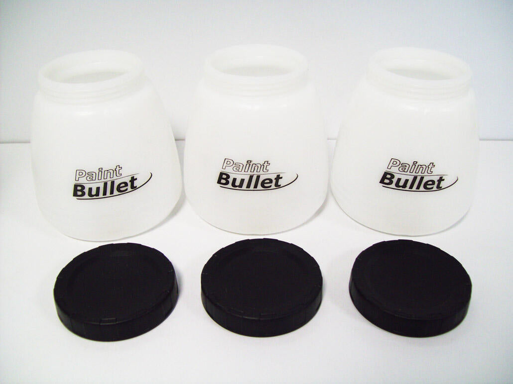 3 Botellas de recarga de pintura para Paint Bullet