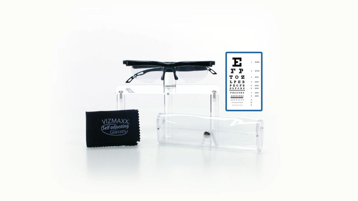 Gafas ajustables graduación instantánea autoajustable
