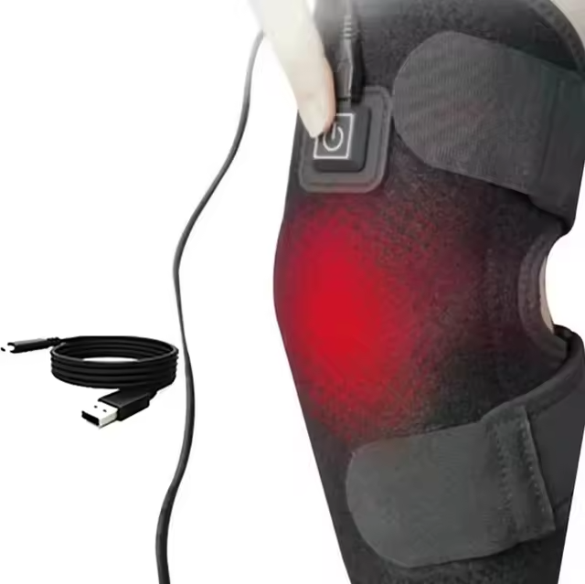Almohadilla térmica para rodilla.