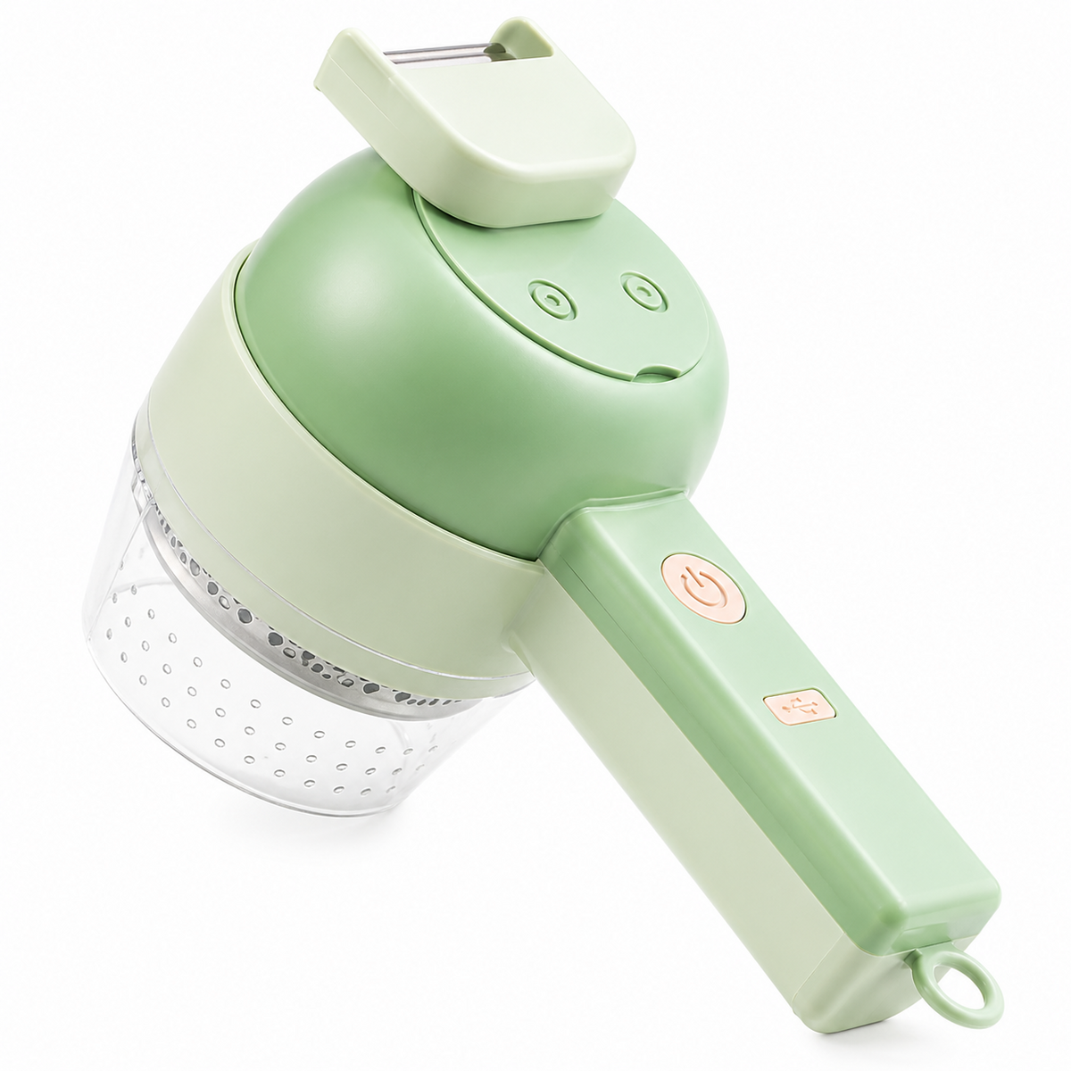 Cortador de Verduras Eléctrico Multifunción 4 en 1
