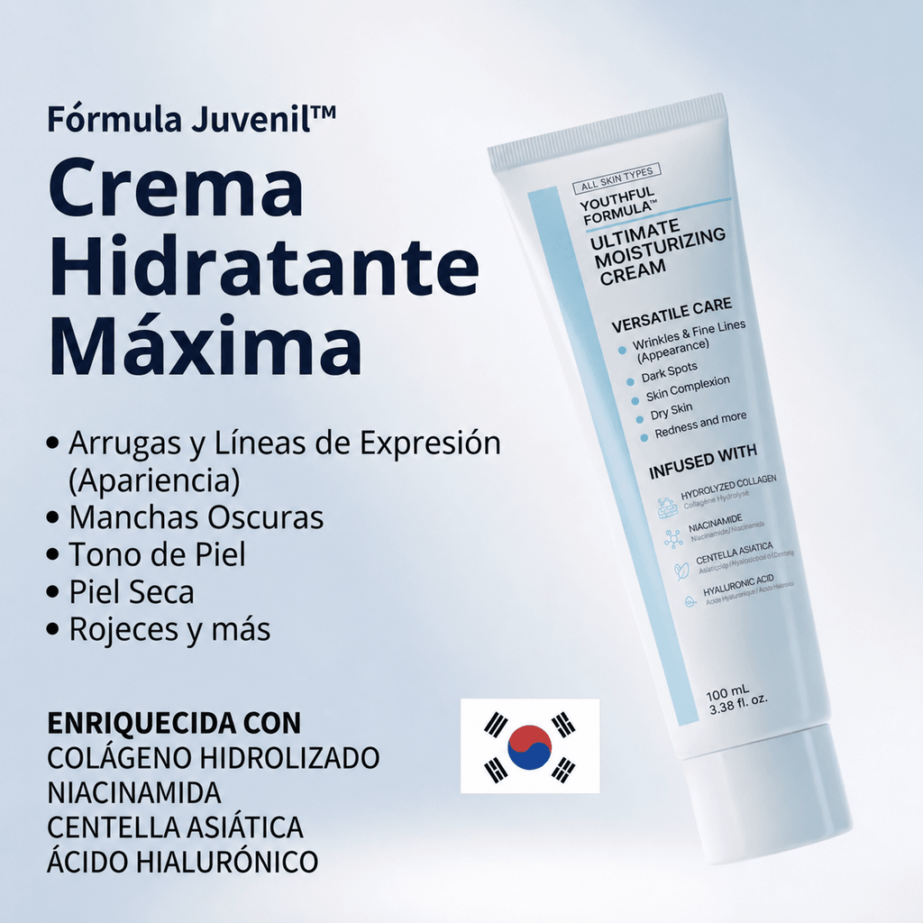 Crema Hidratante de colágeno y niacinamida 100ml – Nutrición Profunda y Piel Radiante