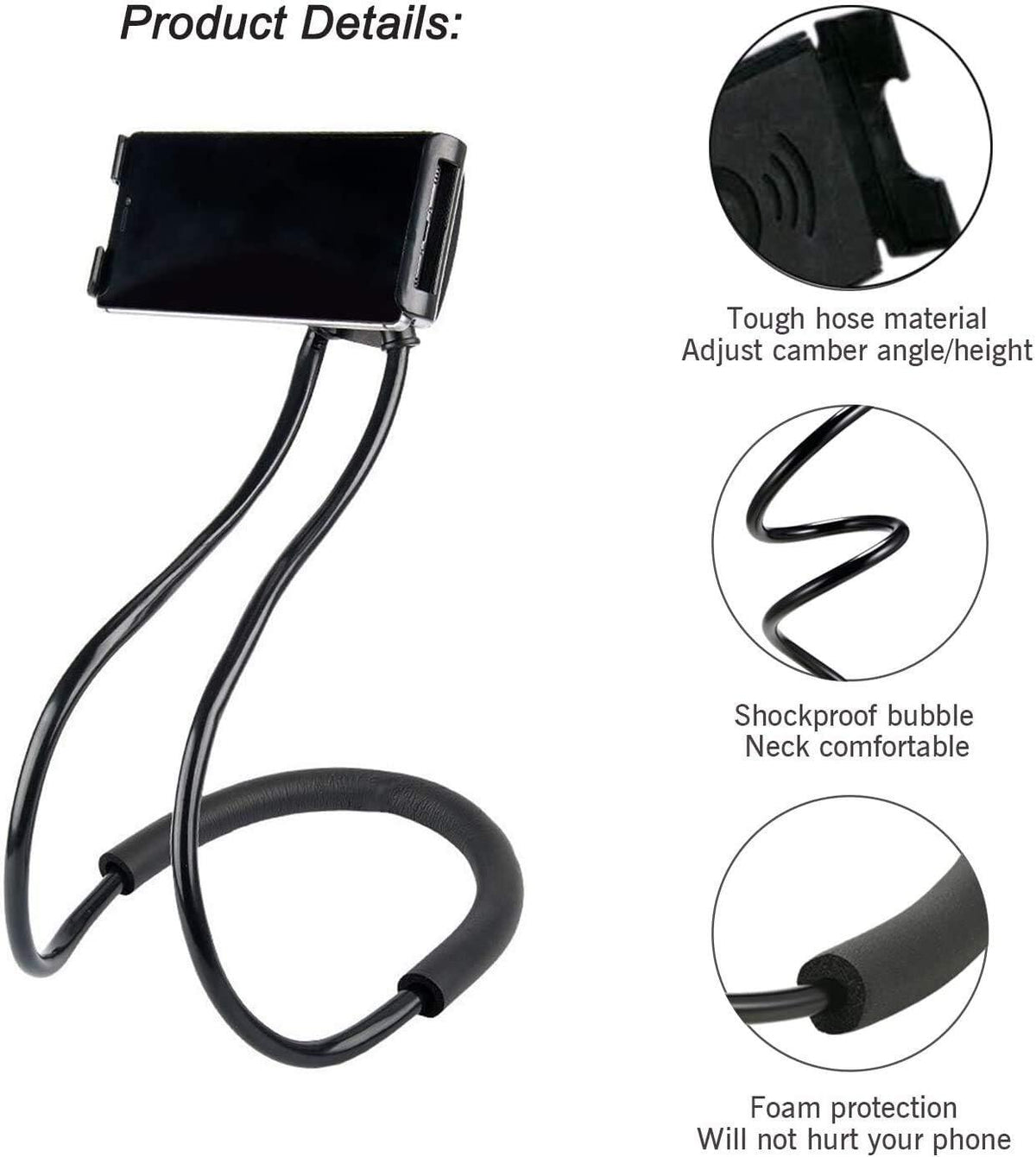 Soporte para Teléfono Celular para Colgar en el Cuello – Comodidad manos libres en todo momento