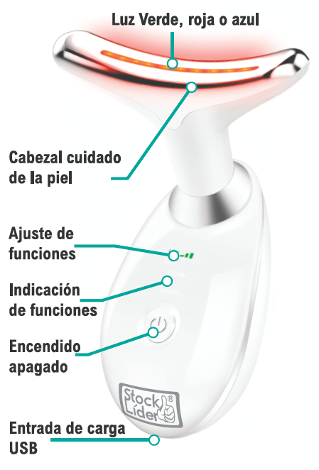 Masajeador facial