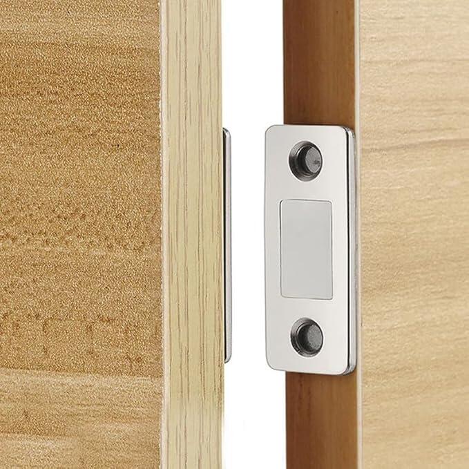 Topes magnéticos invisibles ultrafinos para puerta, cierre de puerta de gabinete sin perforaciones