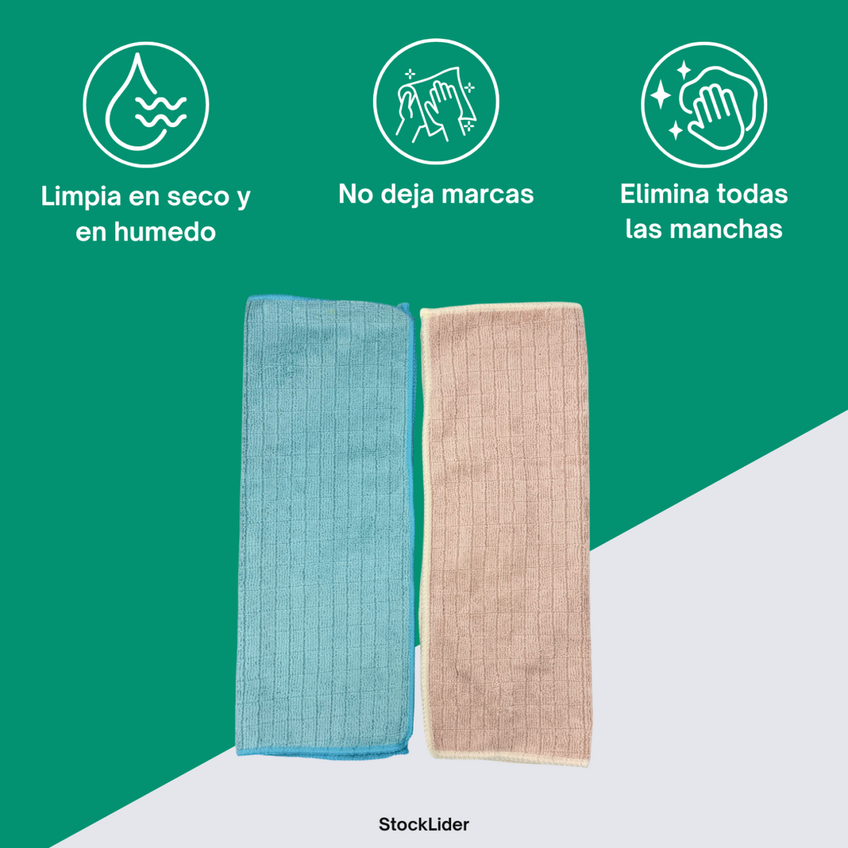 Paño de microfibra ultra absorbente