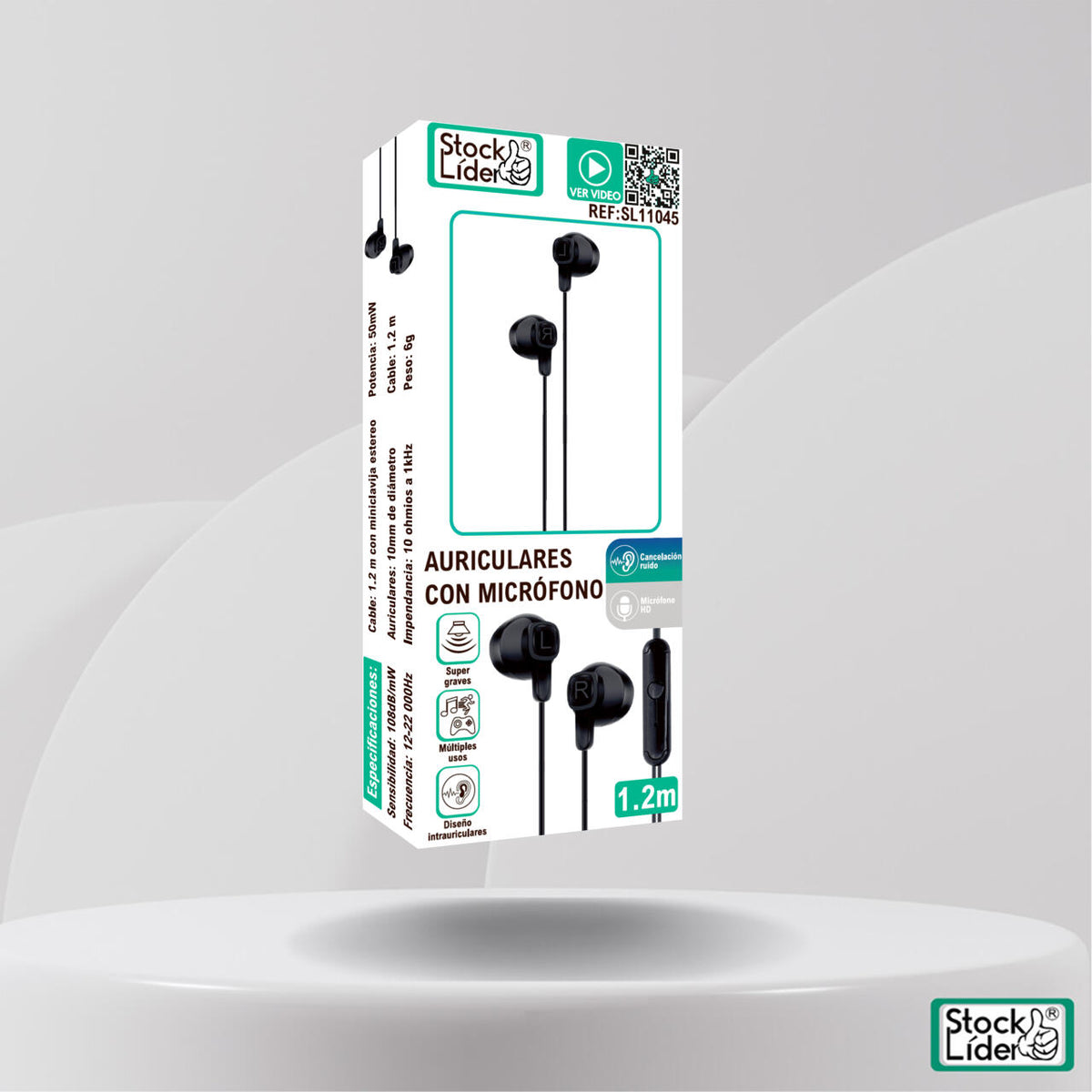 Auriculares con micrófono