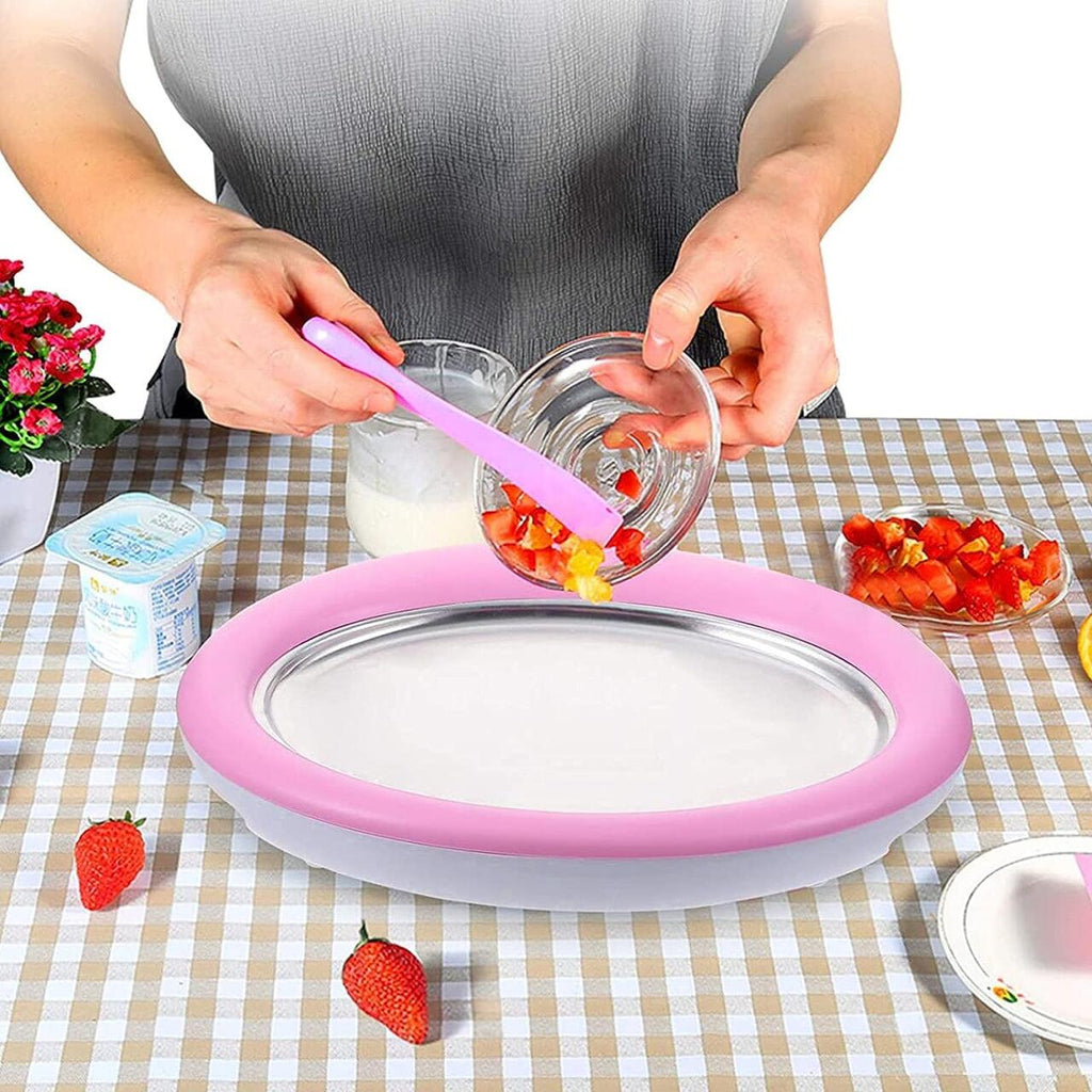 Plancha para Hacer Helado