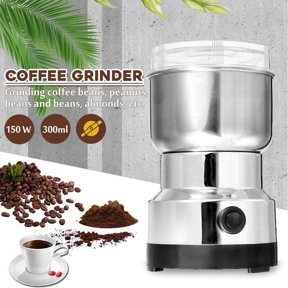 molinillo eléctrico de café/frijol de 200 W en acero inoxidable