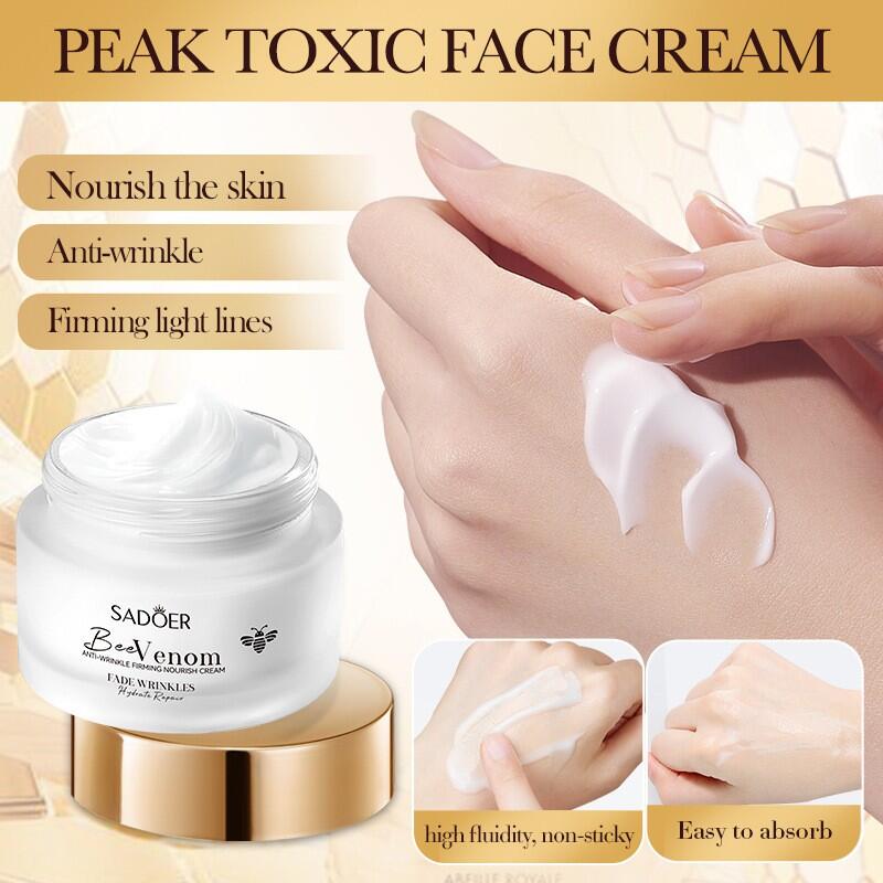 Crema Facial Reafirmante Antiarrugas con Veneno de Abeja (50g) – Efecto Lifting Natural