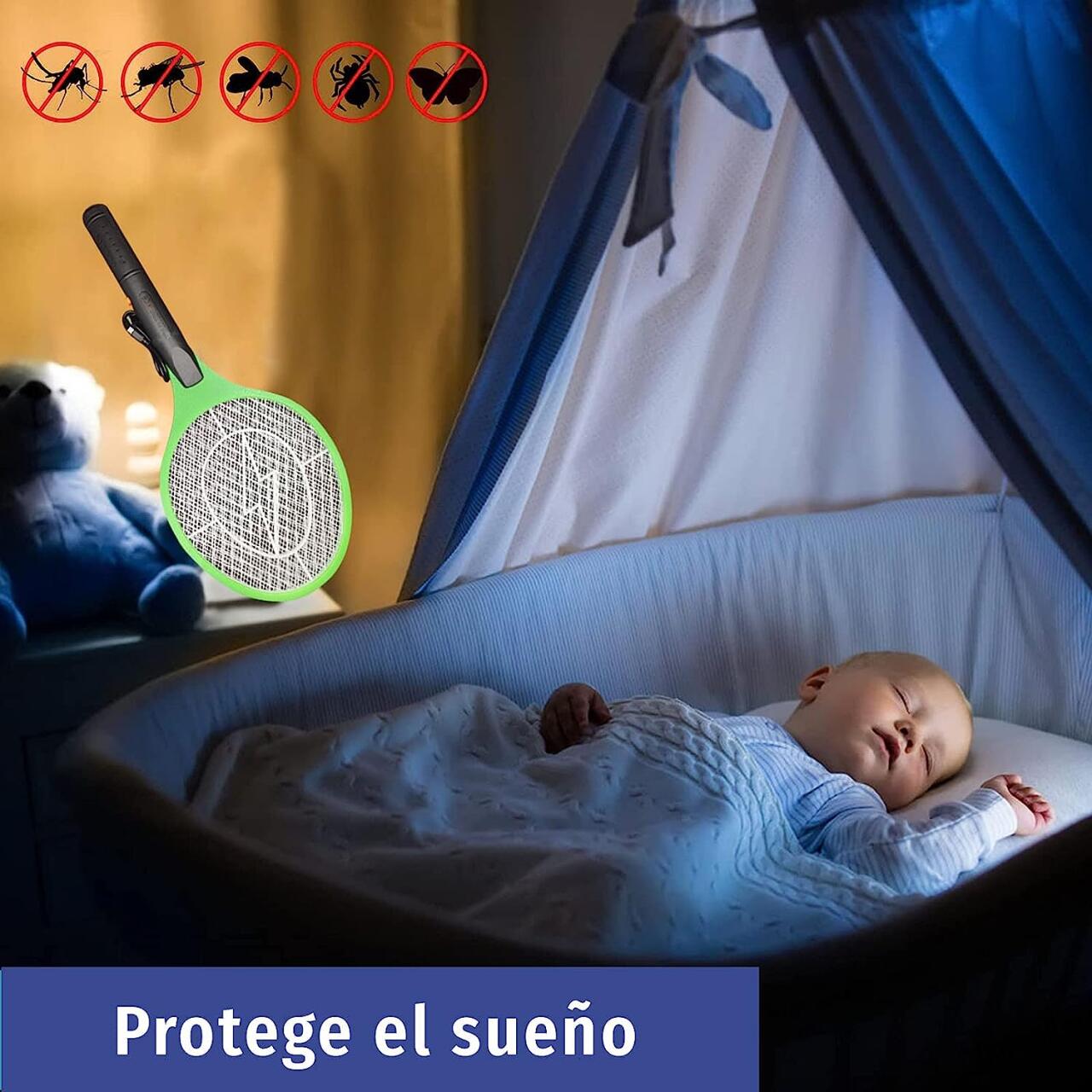 Raqueta Matamoscas Usb