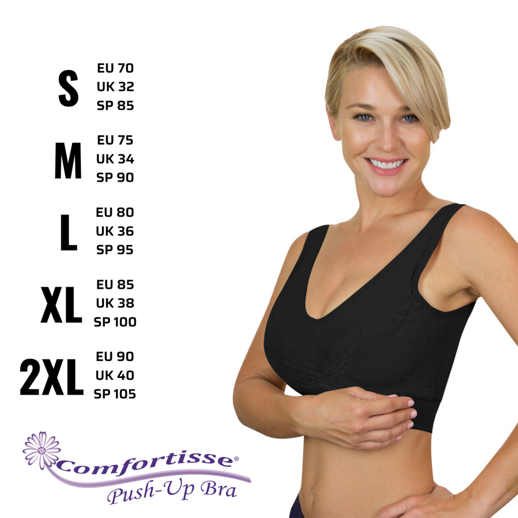 Sujetador Push Up Sin Costuras Set of 3