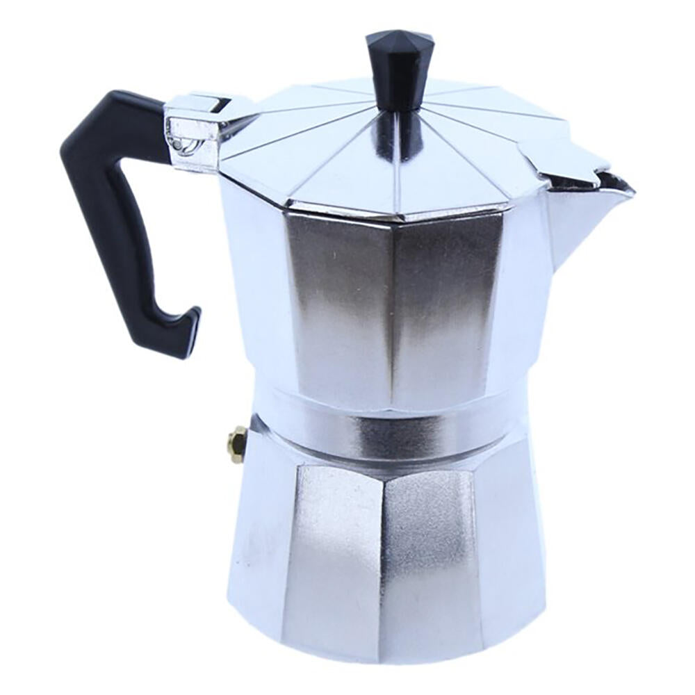 Cafetera Italiana Clásica 9 tazas mango ergonómico cocina de Inducción
