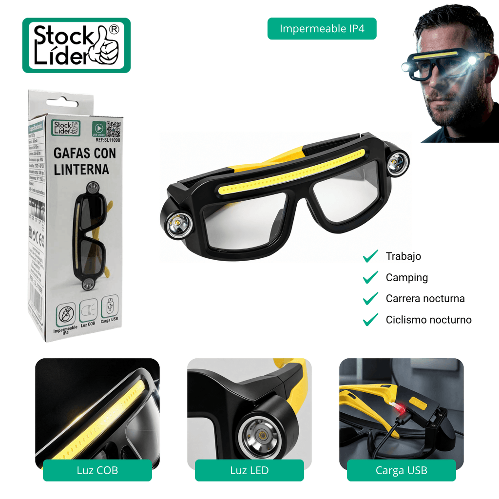 Gafas con Linterna