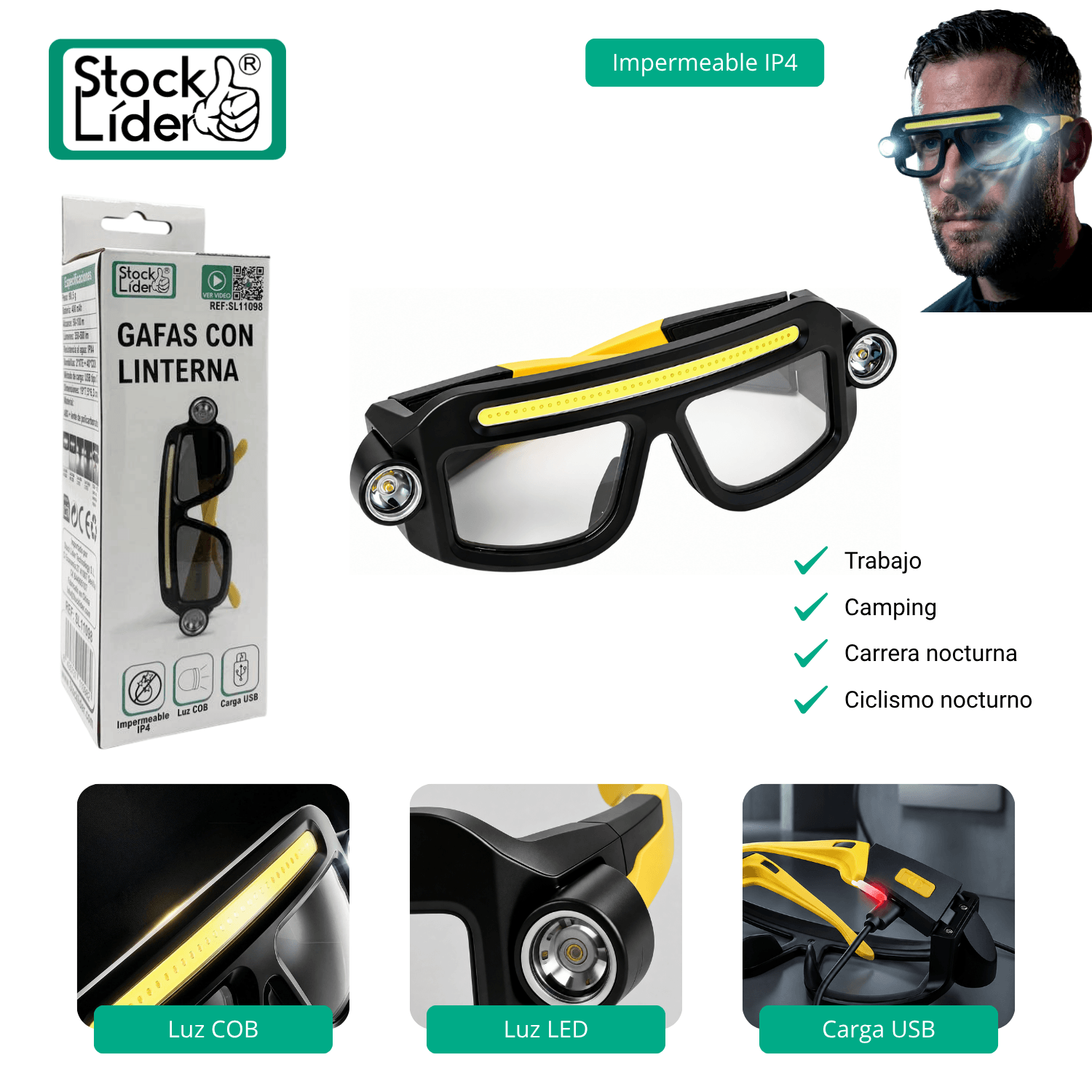 Gafas con Linterna