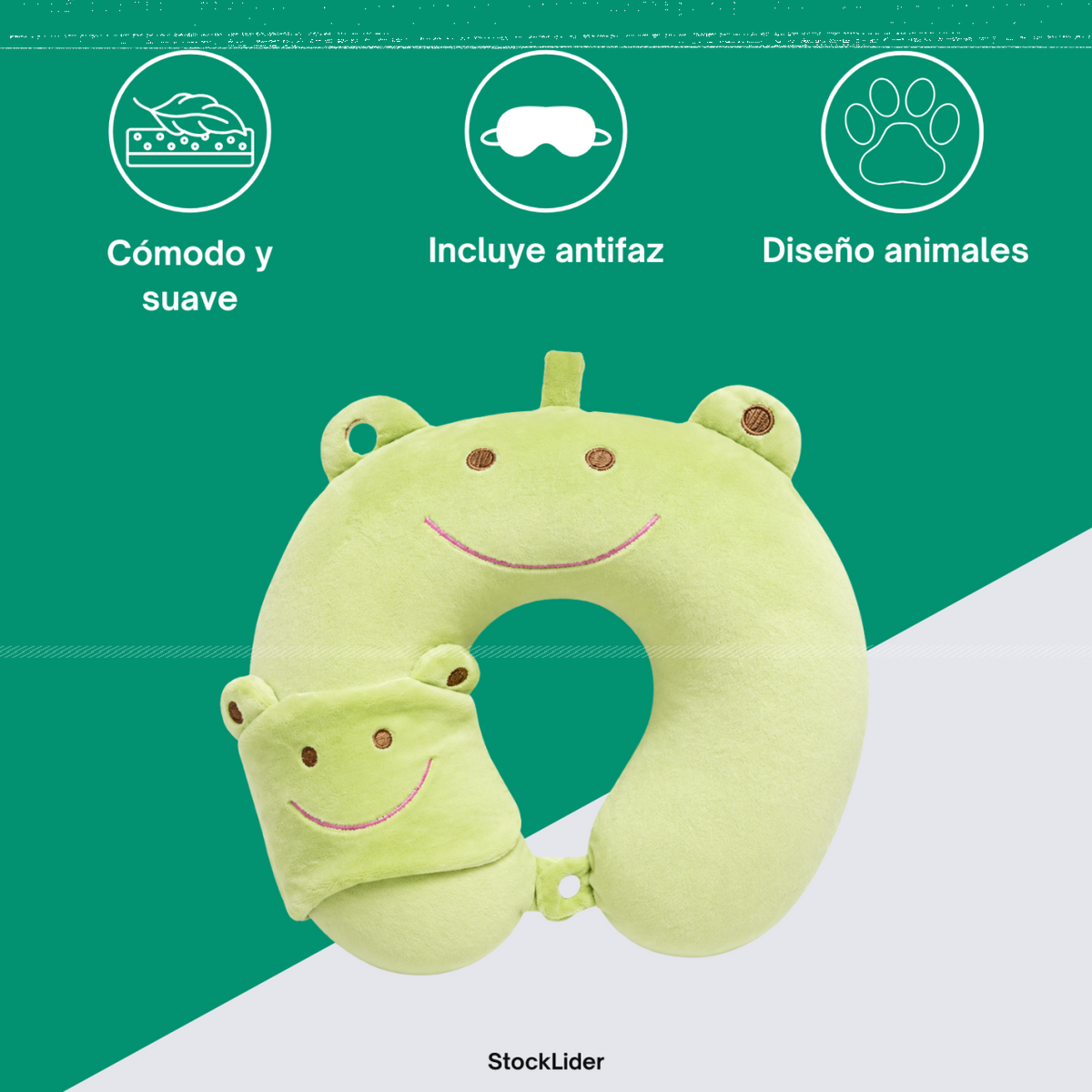Almohada de viaje infantil