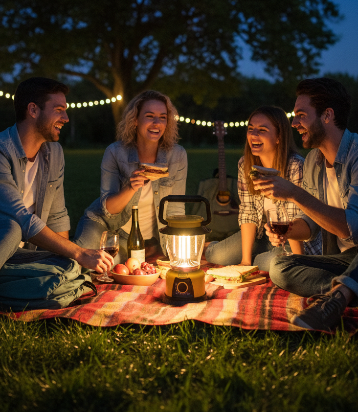 Lámpara camping