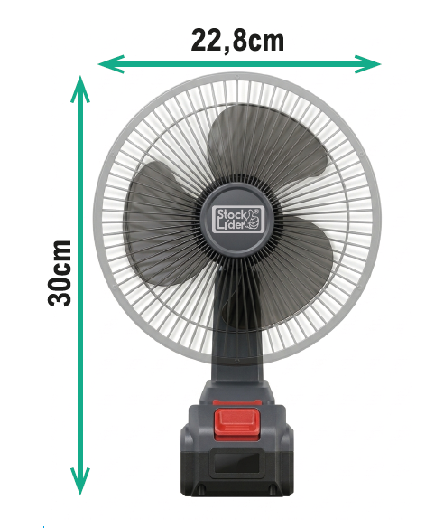 Ventilador con batería