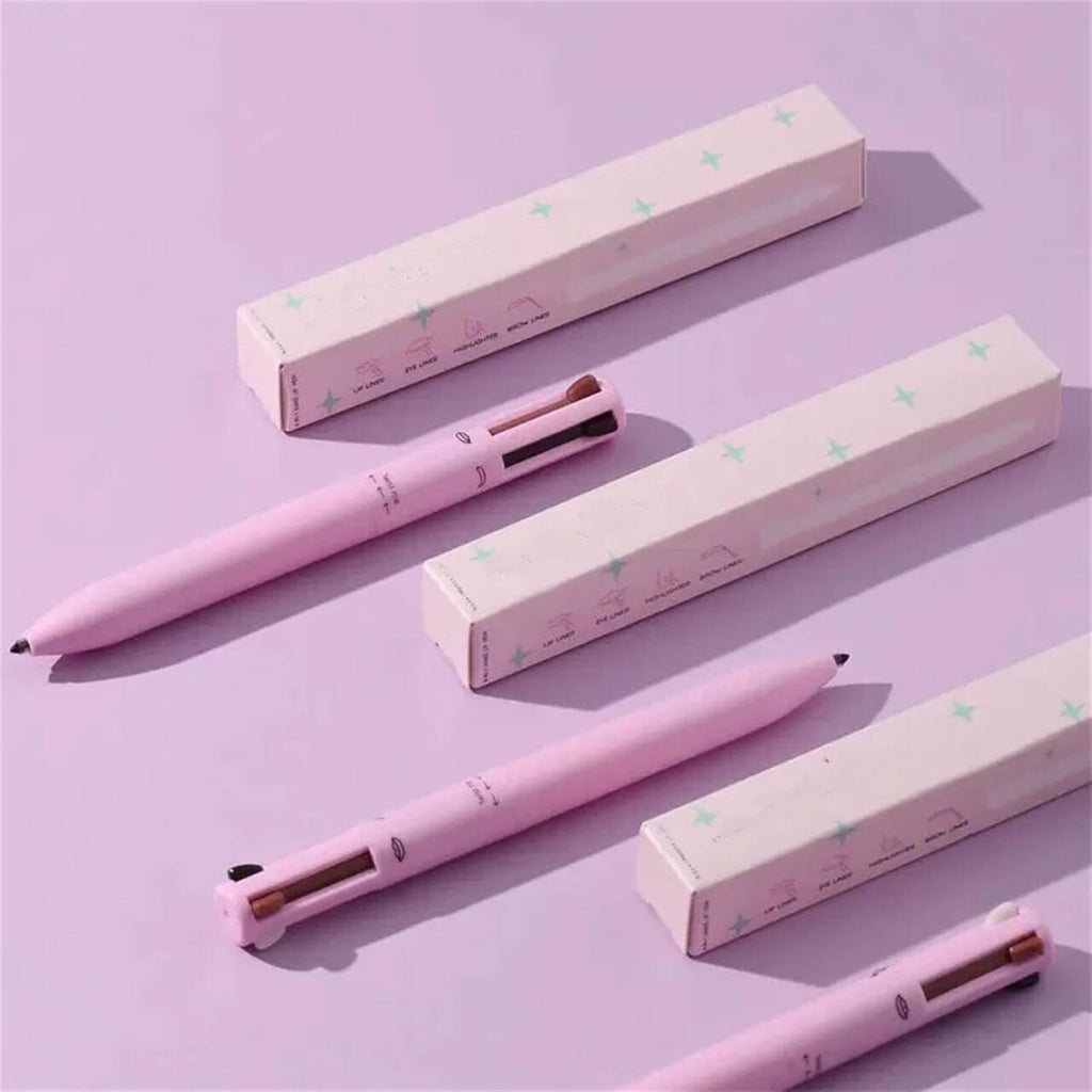 Lápiz de Maquillaje Multifuncional 4 en 1