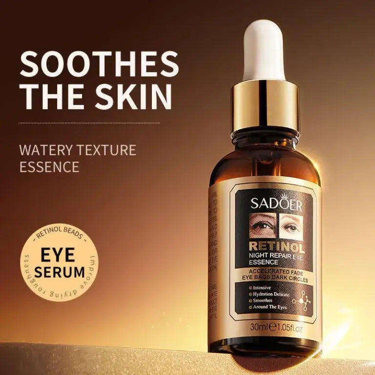 Contorno de Ojos Antiarrugas con Retinol (30ml) – Rejuvenece y Suaviza las Líneas de Expresión