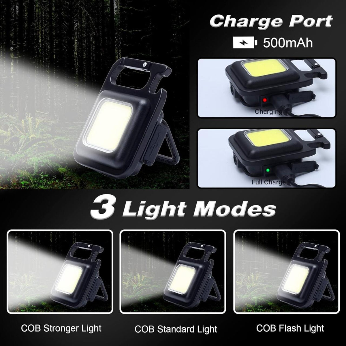 Mini linterna LED COB