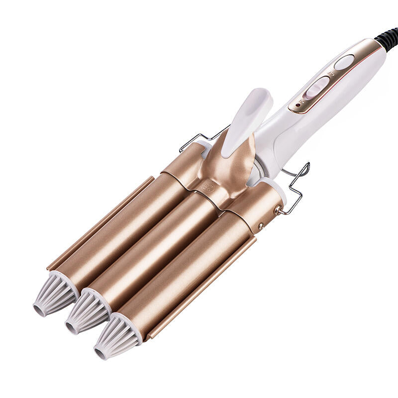 Rizador de Pelo Triple Efecto – Ondas, Volumen y Estilo Profesional en Casa
