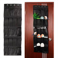 Organizador De Zapatos Y Otras Complementos, Colgante Sobre La Puerta 20 Bolsillos Color Negro