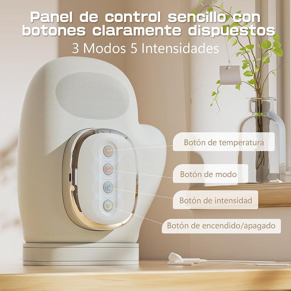 Masajeador de manos inteligente alivio de la artritis y el túnel carpiano, muñeca/dedos/palma Con calor