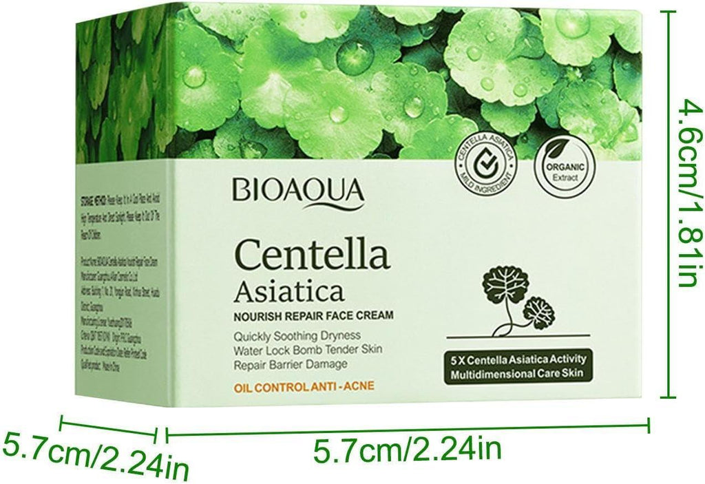 Crema Facial Hidratante de Centella Asiática – Calma, Repara e Hidrata (50 g)
