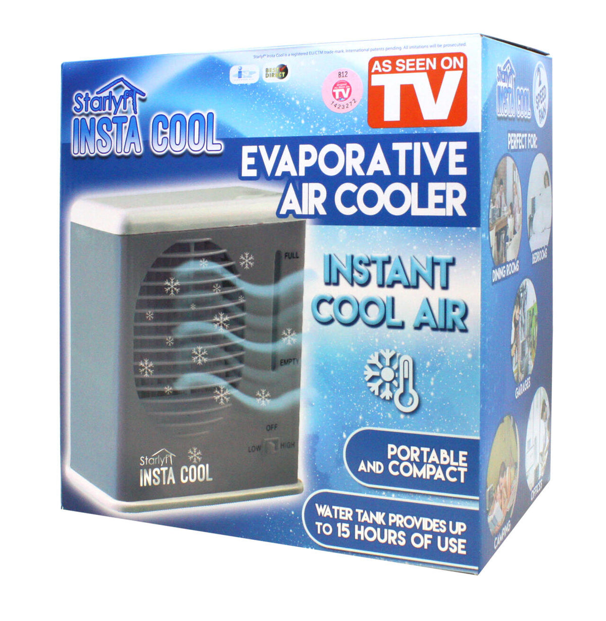 Climatizador portátil sin cables