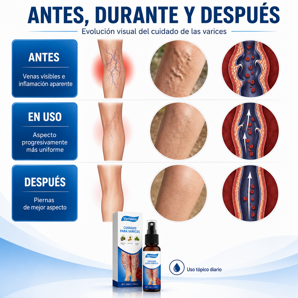 Spray para Varices