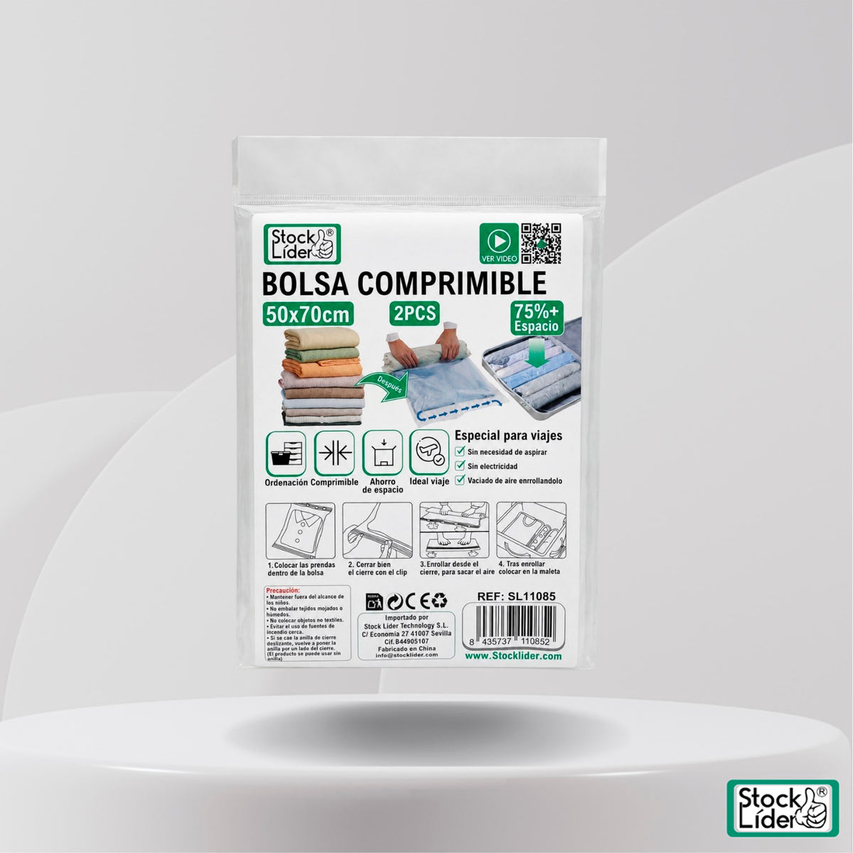 Bolsa Comprimible 50x70