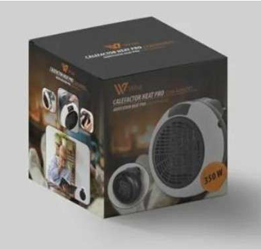 Calefactor Eléctrico Compacto con Mando a Distancia– Calor Rápido para Hogar y Oficina